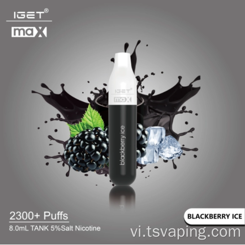 IGET MAX 2300 PUFFS HAP